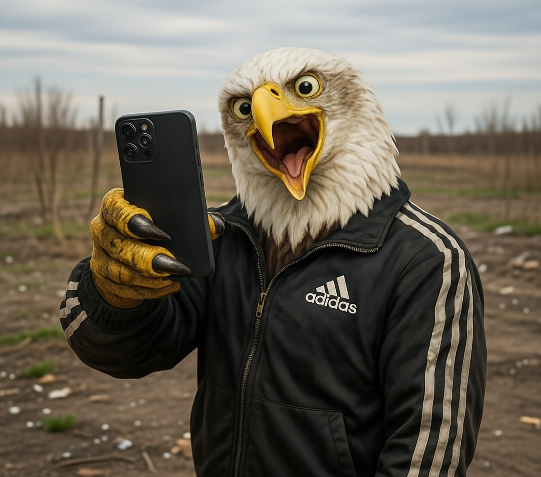 Арсений делает селфи